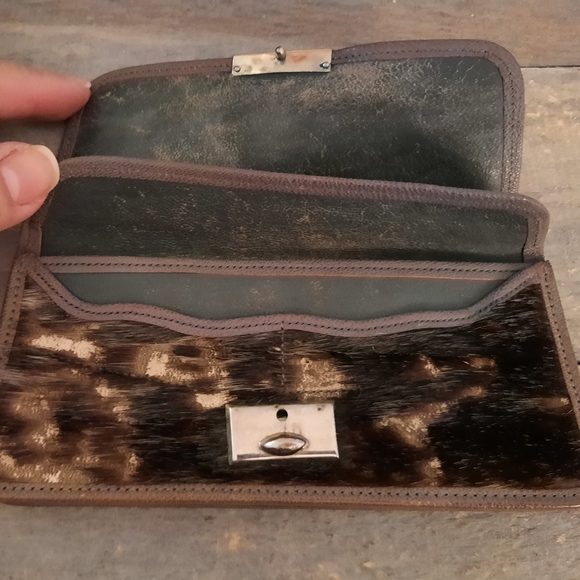 Vintage Seal Fur Wallet - Dark Brown - Picture 6 of 10